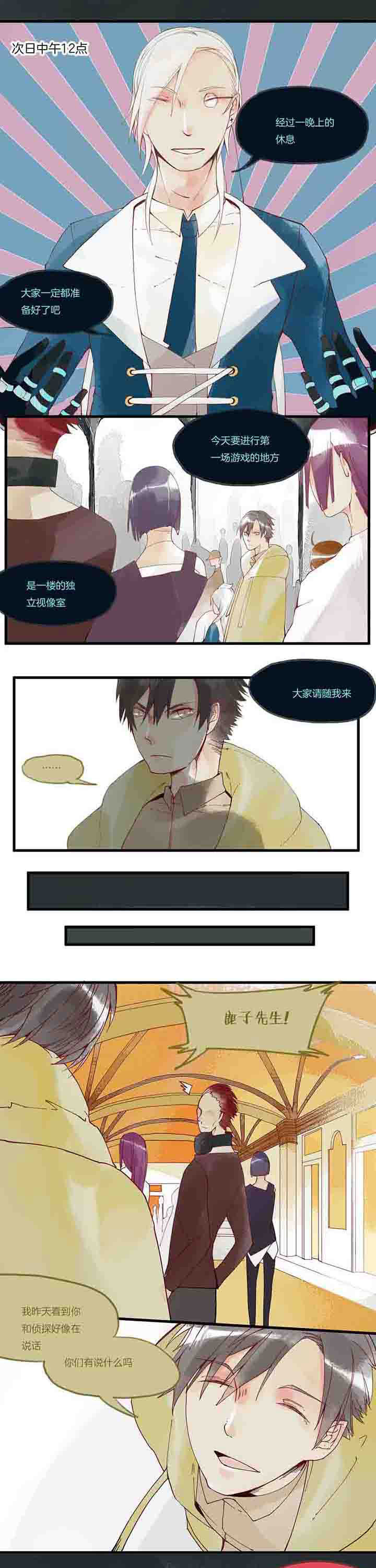 心魔游戏漫画,第16章：开始1图