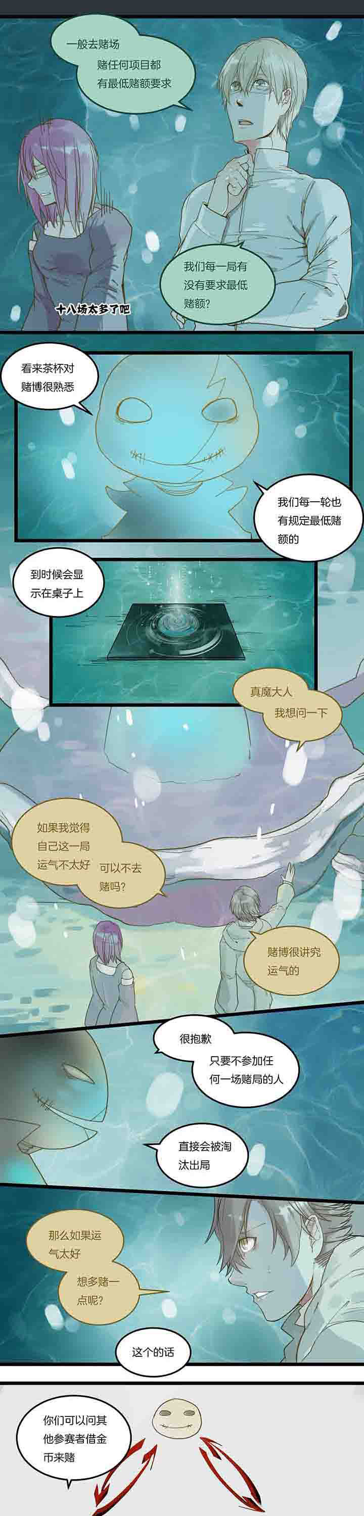 心魔游戏漫画,第88章：福利与信任1图