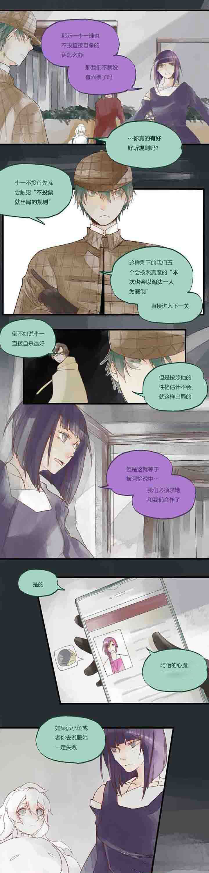 心魔游戏漫画,第28章：屈服1图