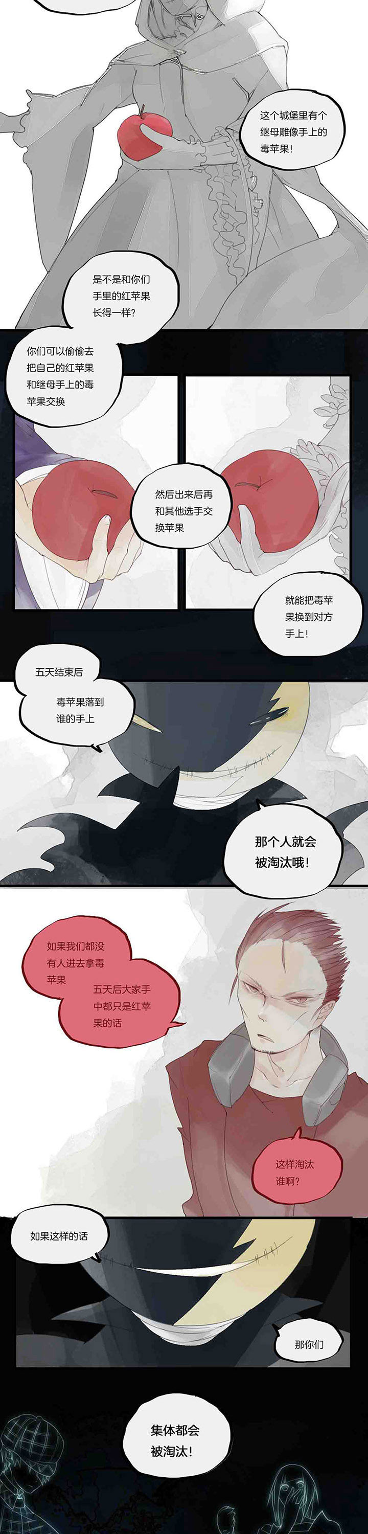 心魔游戏漫画,第36章：毒苹果游戏2图