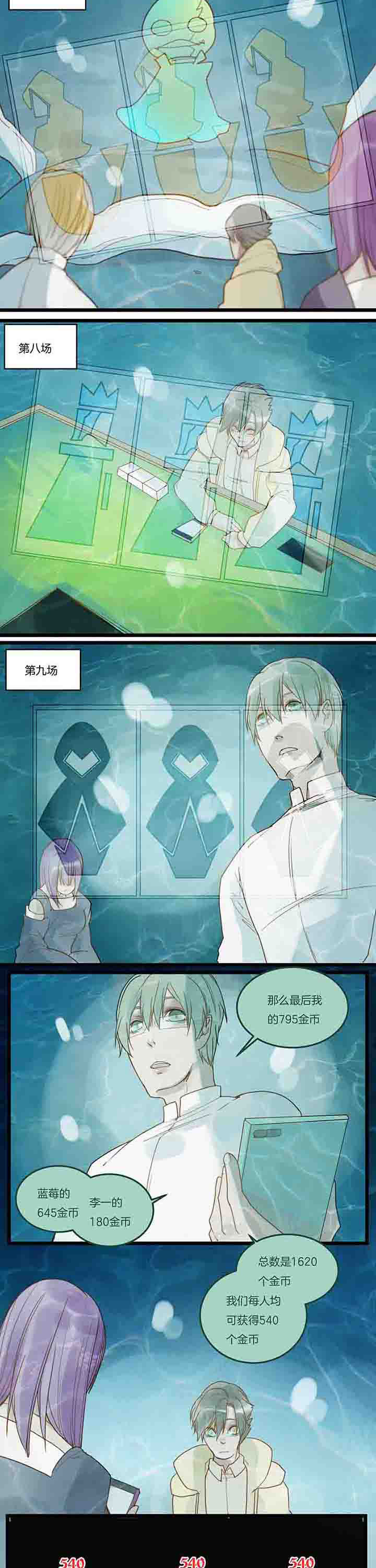 心魔游戏漫画,第97章：上半场结束2图