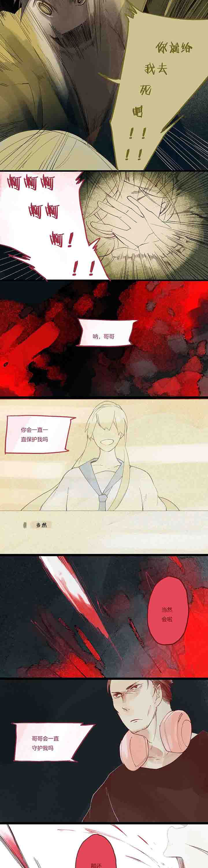 心魔游戏全章节攻略汇总漫画,第11章：愤怒心魔1图