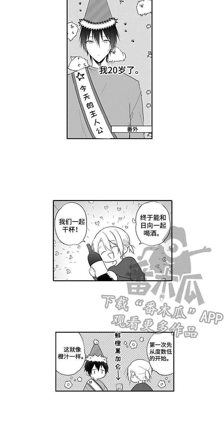 醉酒之后漫画,第20章：慢慢了解（完结）1图