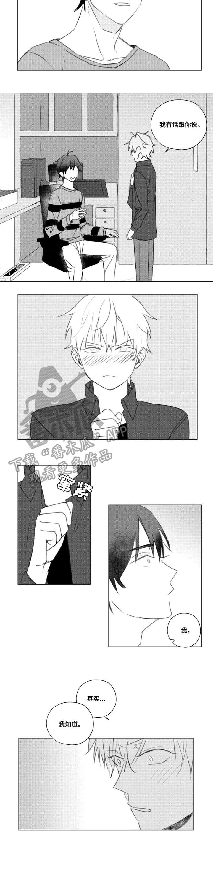 告白勇气漫画,第10章：朋友1图