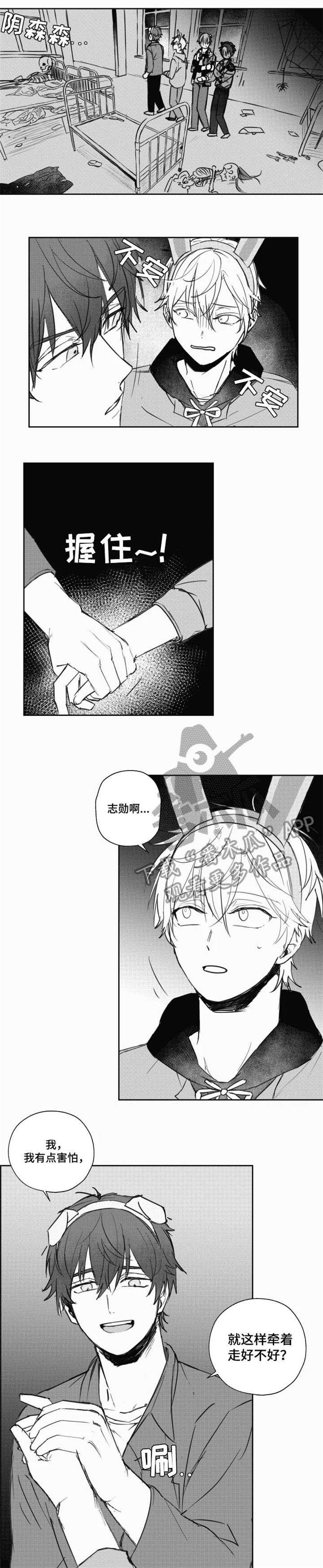 告白勇气漫画,第17章：郁闷1图