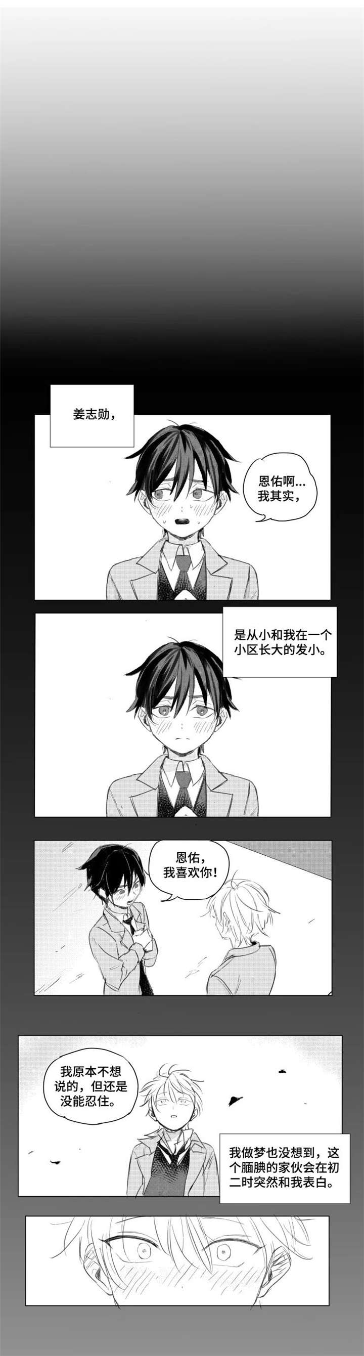 告白之夜唱勇气漫画,第1章：好友4图