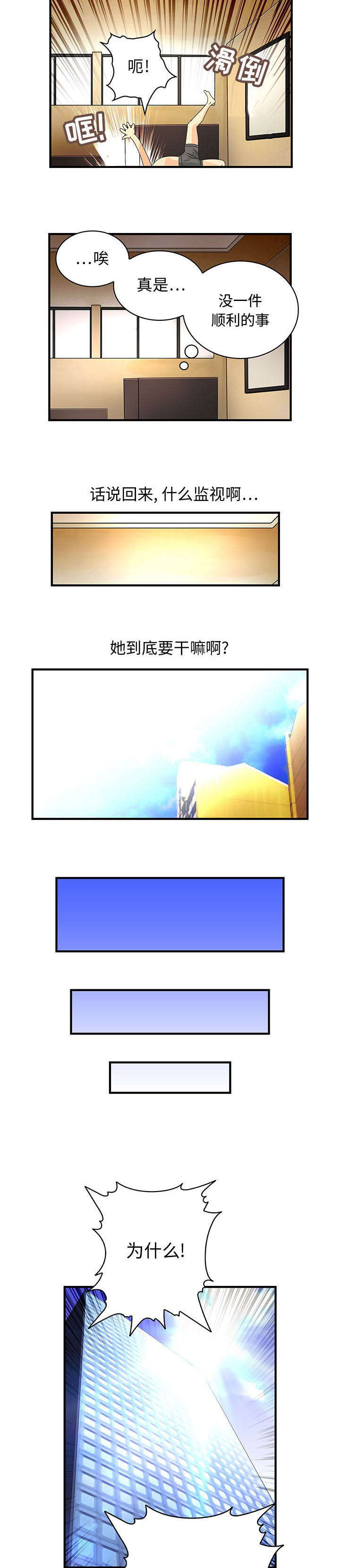 文蓝的伪装漫画,第12章：监视2图