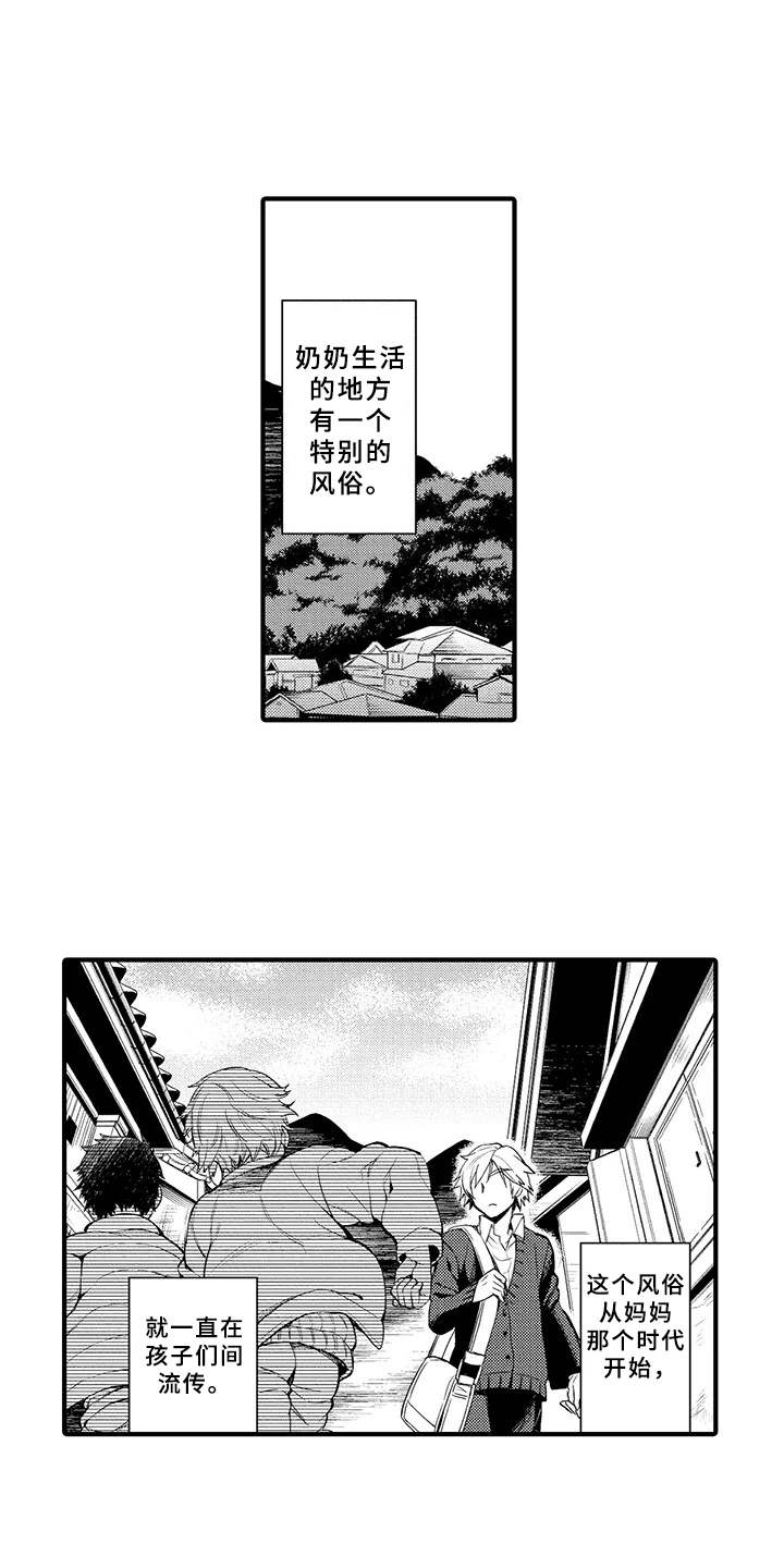 成长的契机漫画,第1章：异乡人1图