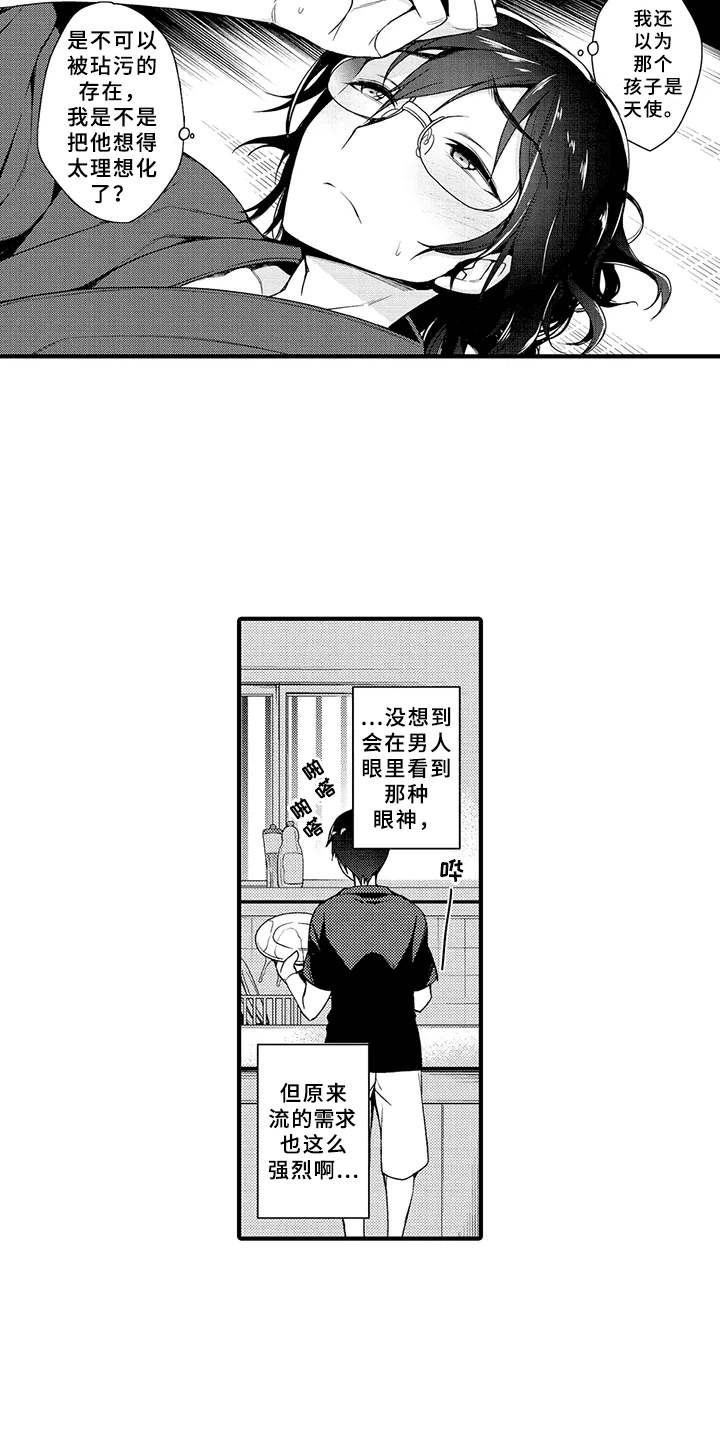 个人成长的小契机漫画,第13章：天晴1图