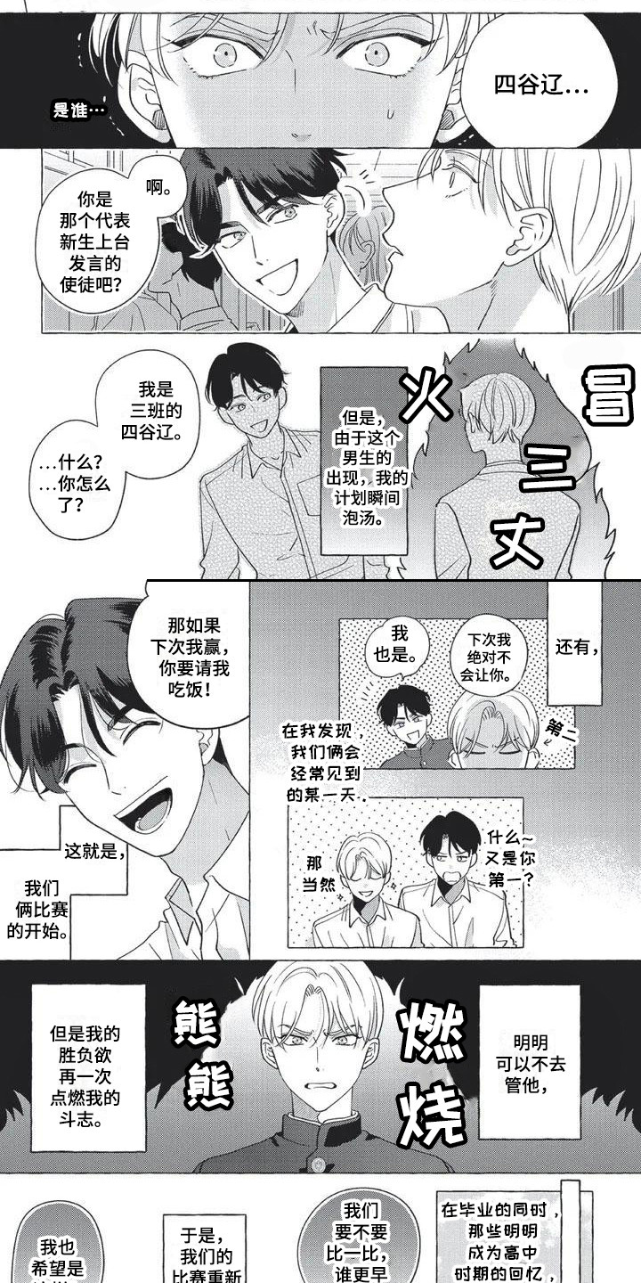 冤家对手漫画,第3章：仔细应对2图