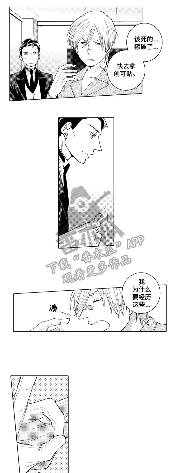 贴身执事漫画,第8章：表情2图