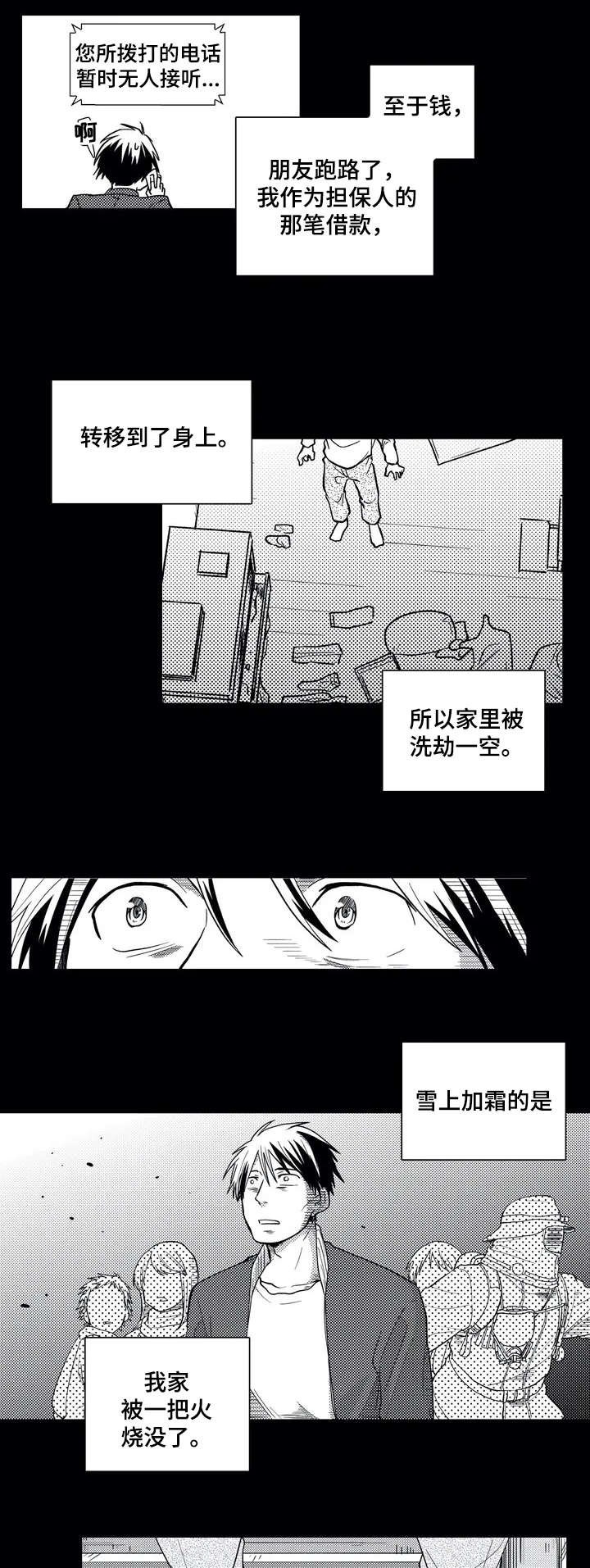 贴身执事漫画,第1章：倒霉鬼5图