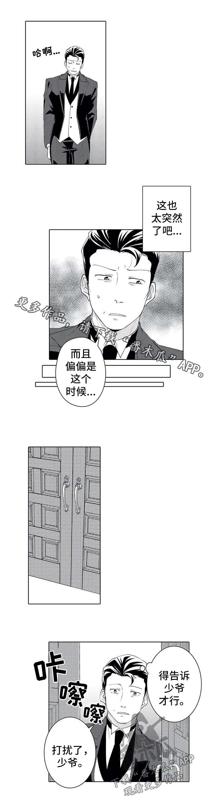 贴身执事漫画漫画,第35章：老爷回来1图