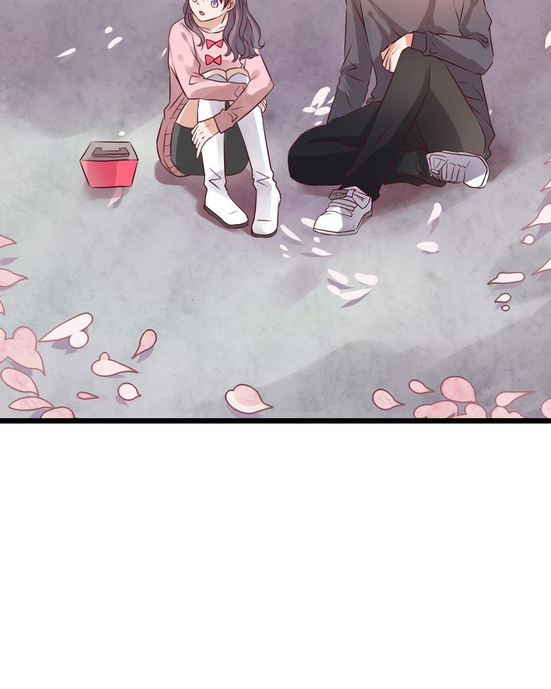 雨后的盛夏漫画,第35章：樱花树下1图