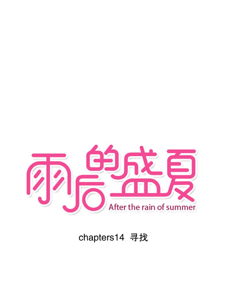 雨后的盛夏漫画,第14章：寻找1图