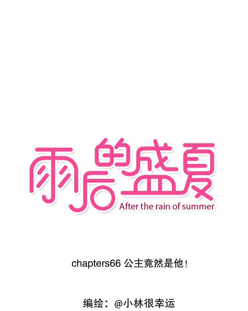 雨后的盛夏漫画,第66章：公主竟然是他！1图