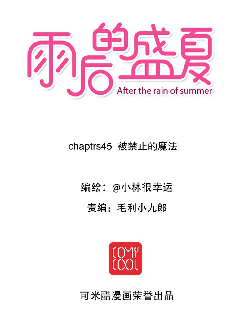 雨后的盛夏漫画,第45章：被禁止的魔法1图