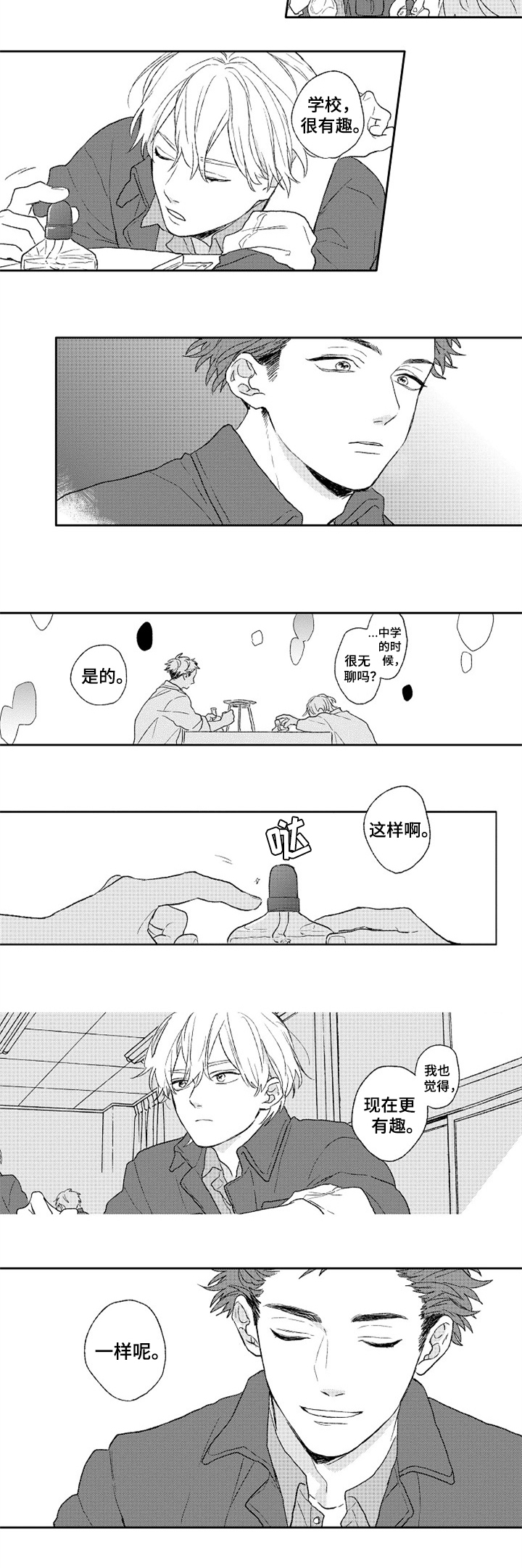 金色青春漫画,第2章：有趣5图