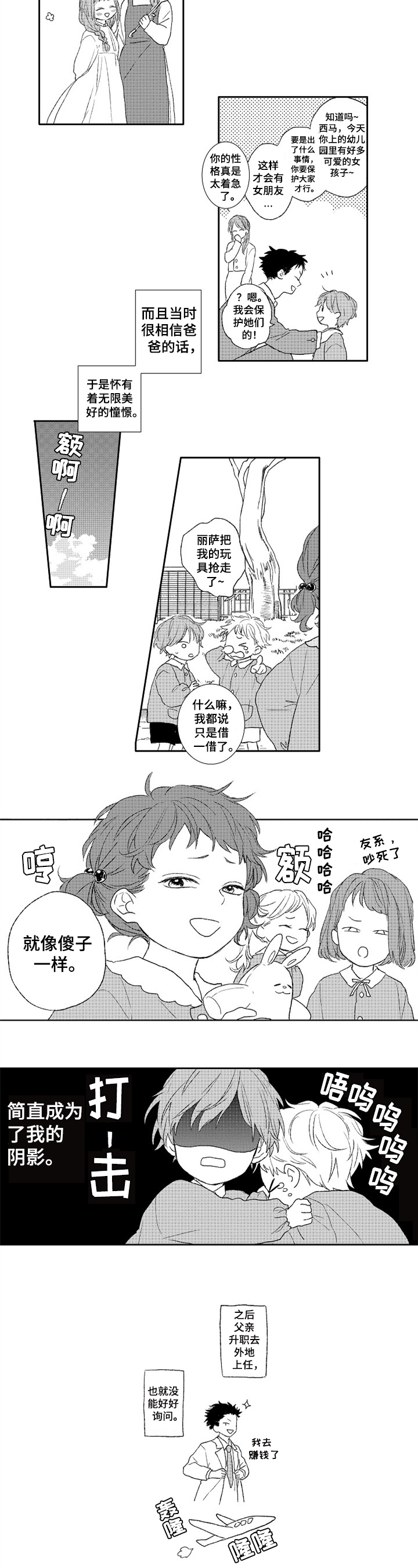 金色青春漫画,第1章：新学校3图