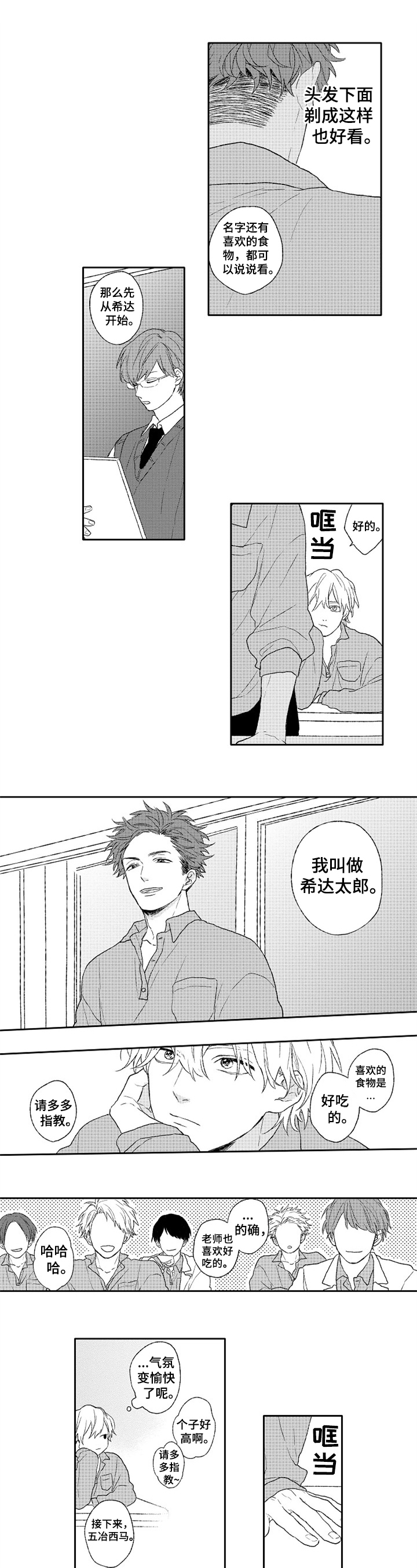 金色青春漫画,第2章：有趣1图