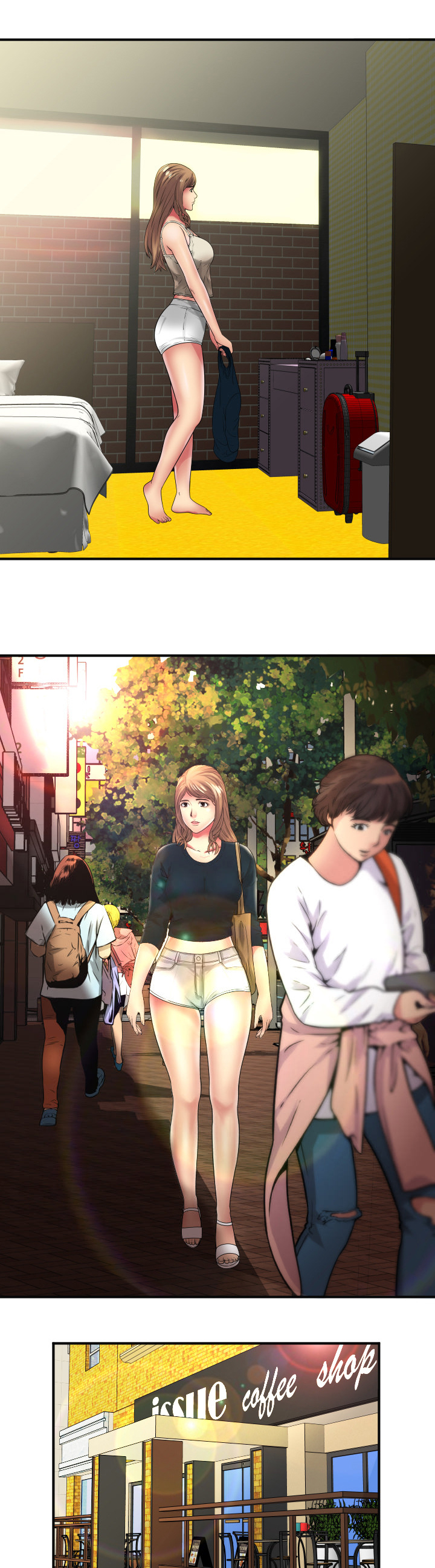 闺蜜的陷阱漫画,第50章：谈谈2图