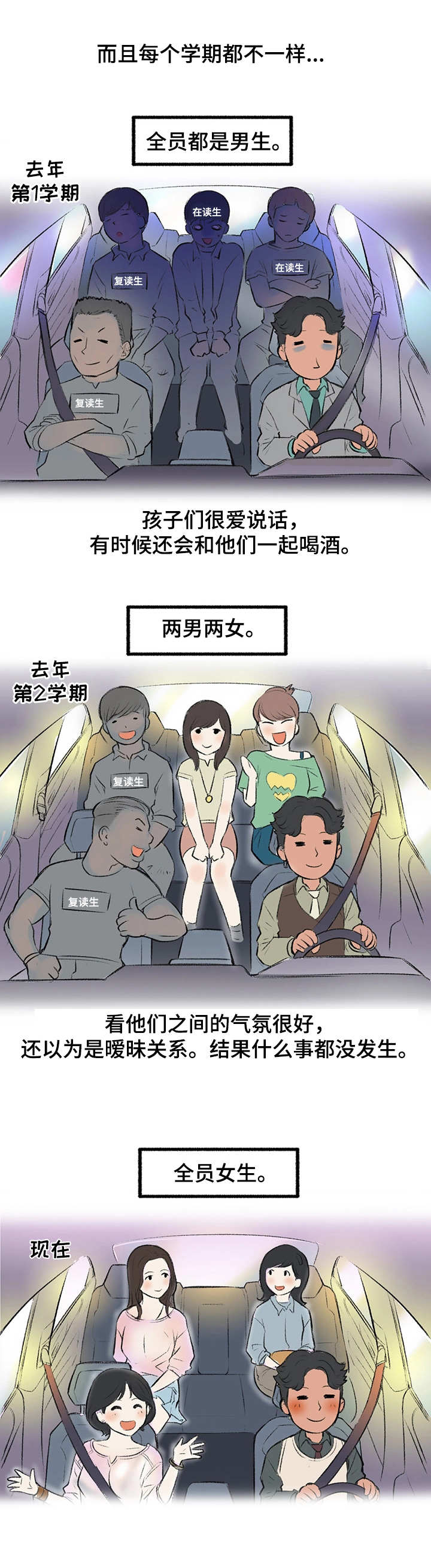 记事录的功能介绍漫画,第2章：大学讲师3图