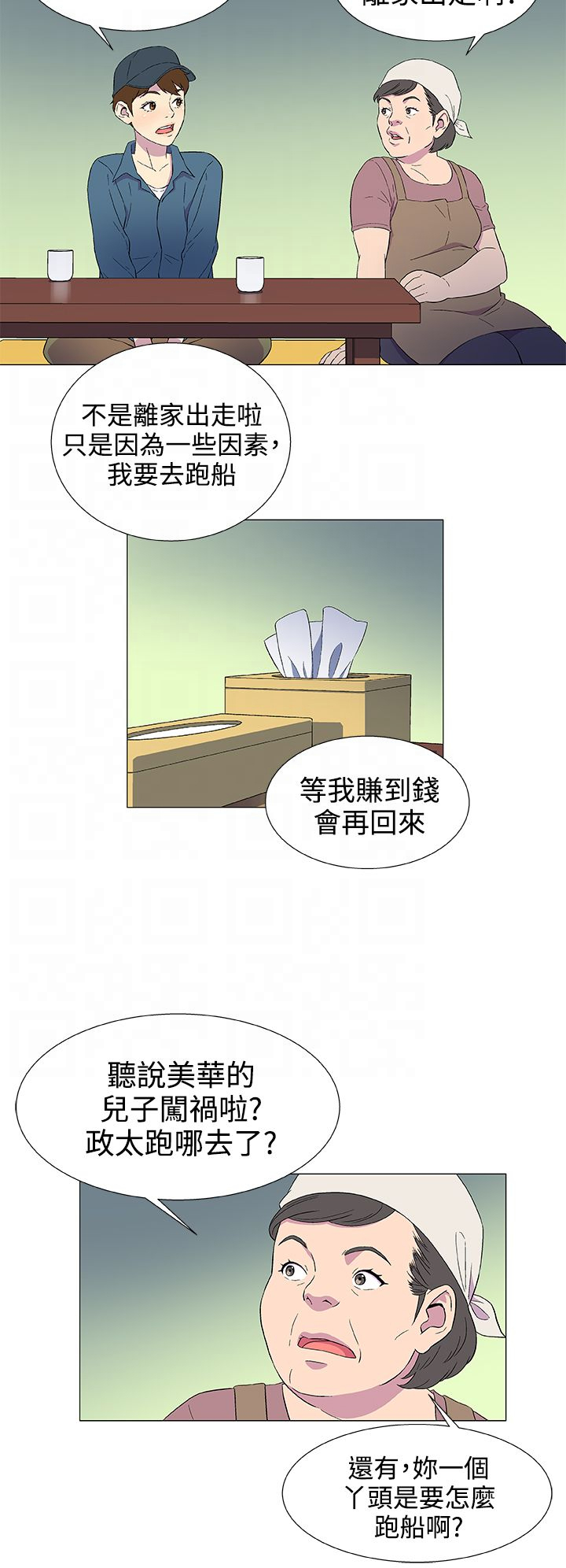 头号船员漫画,第6章：外地人2图