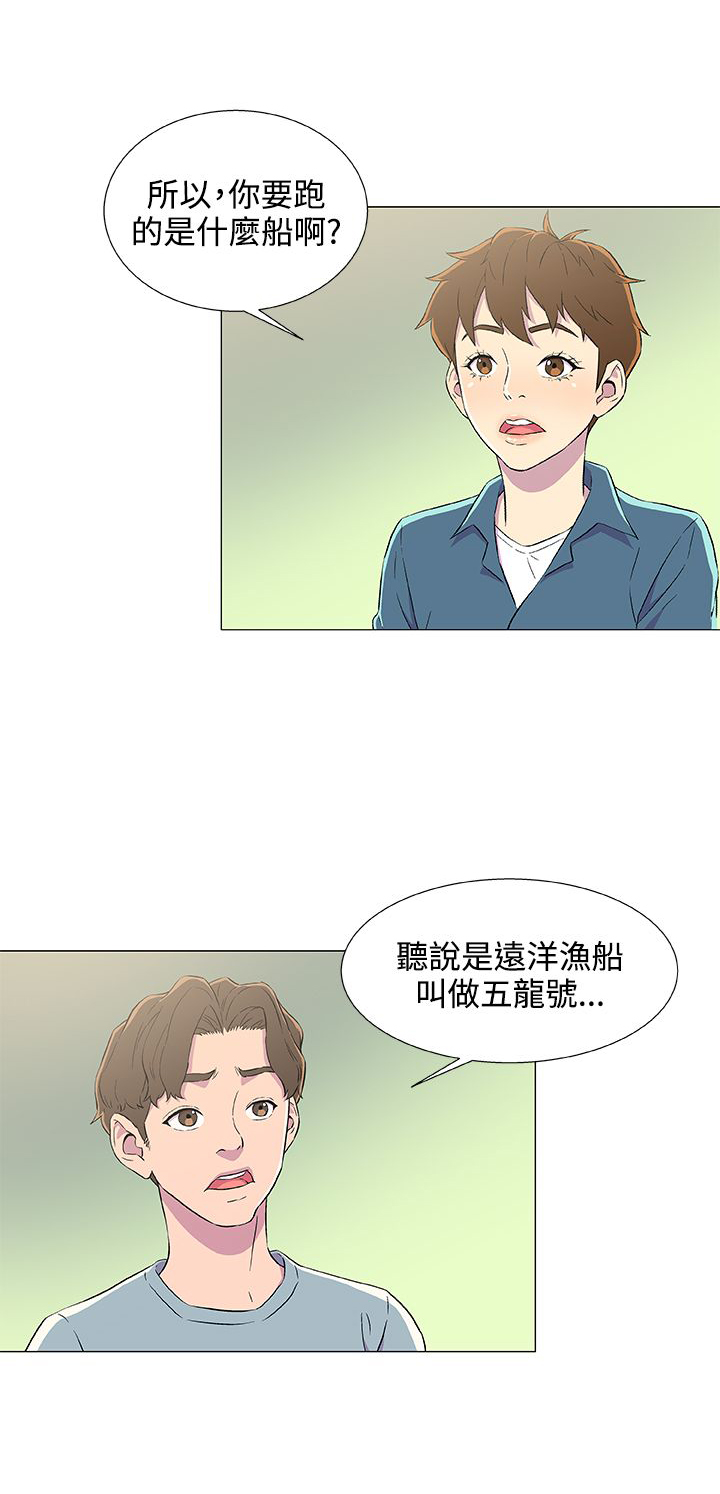 头号船员漫画,第7章：登船1图