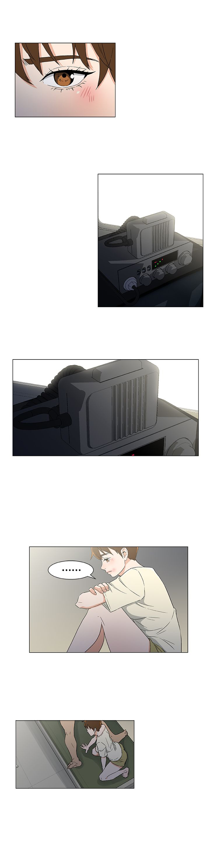 头号船员漫画百度云漫画,第18章：无线电求援1图