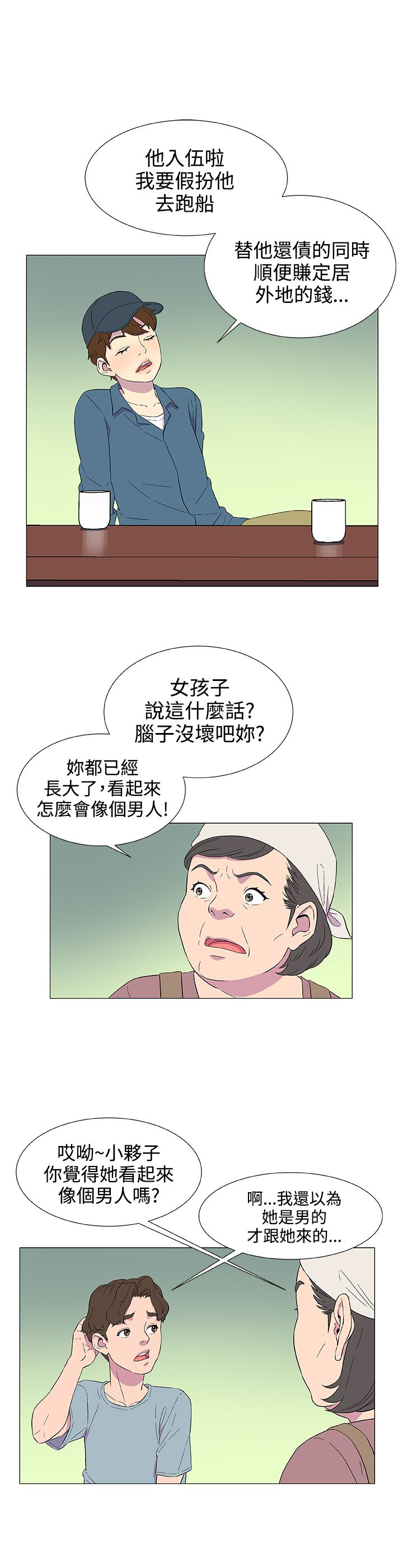 头号船员漫画,第6章：外地人3图