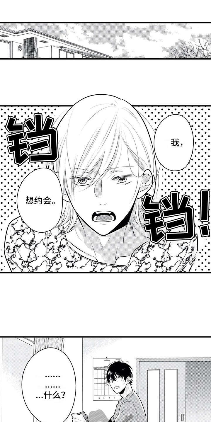 如他所说漫画,第8章：想约会1图