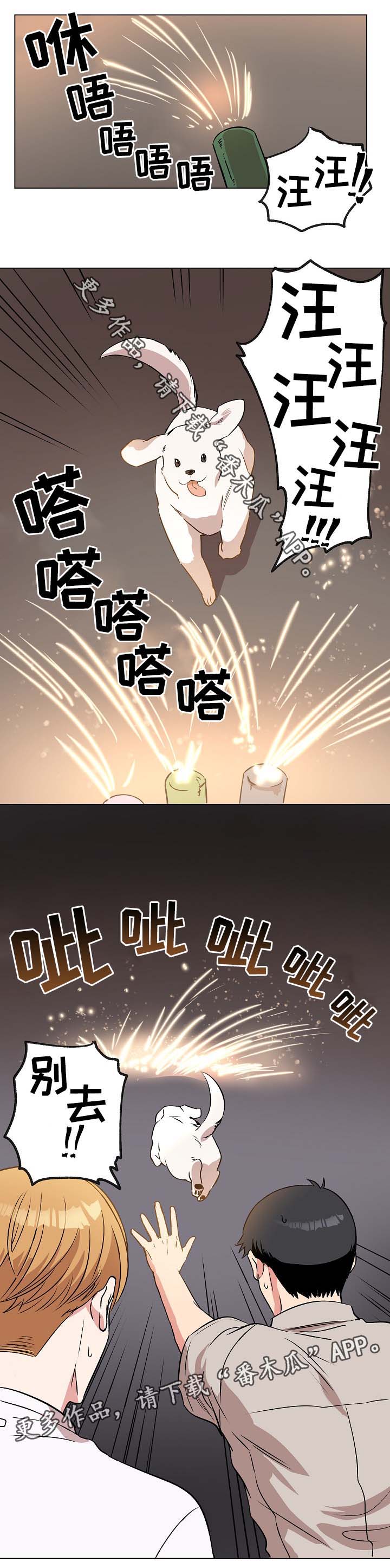 房主归来漫画,第44章：放烟花2图