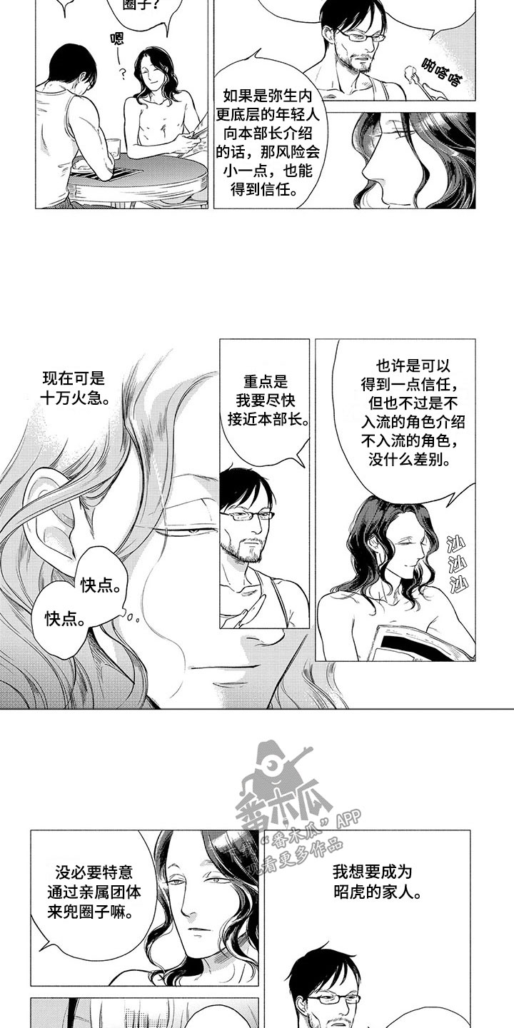 虎与卯兔漫画,第9章：收留5图