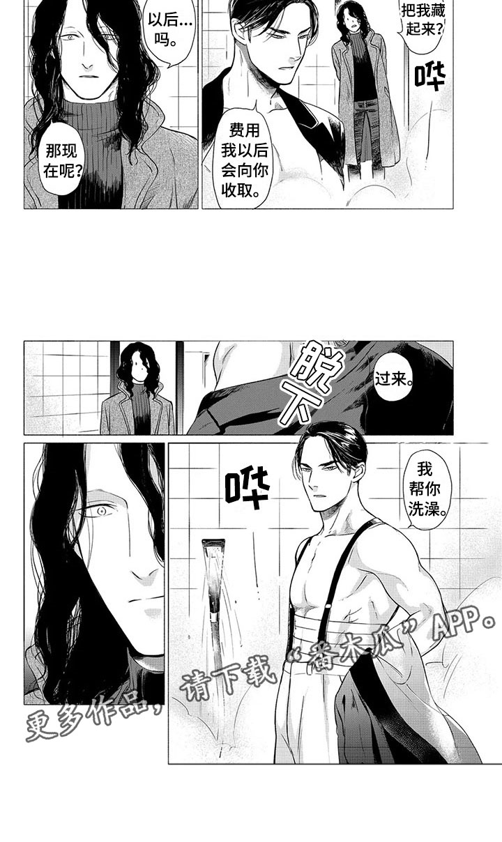 卯兔和虎配吗漫画,第23章：落脚地4图