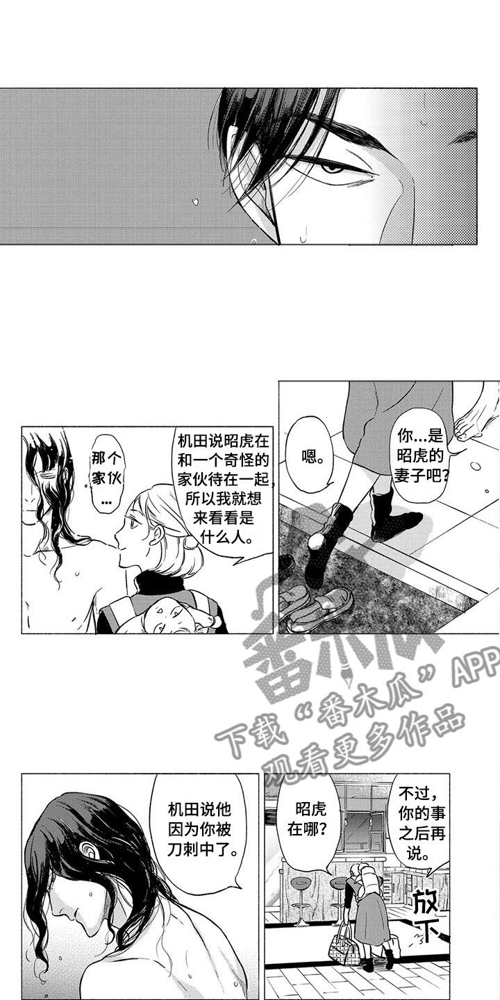 虎与鱼漫画,第26章：妻子2图