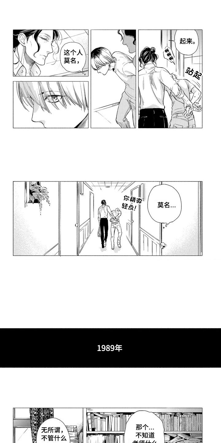 虎与浮云漫画,第2章：老师5图