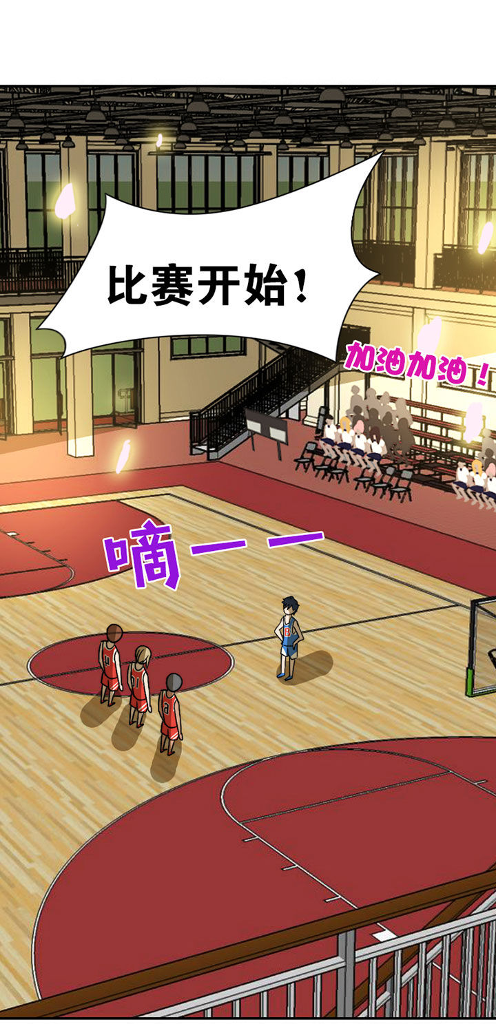 生个神明当男友漫画,第43章：篮球精灵1图