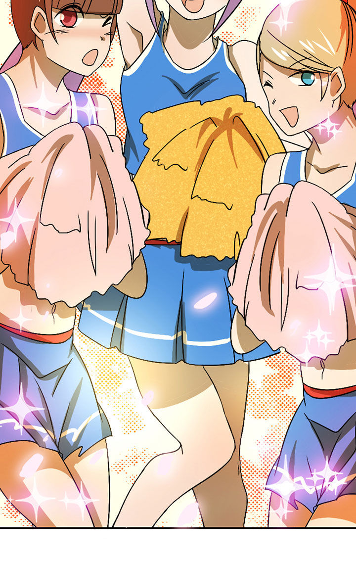 生个神明当男友漫画,第41章：开挂应援团4图