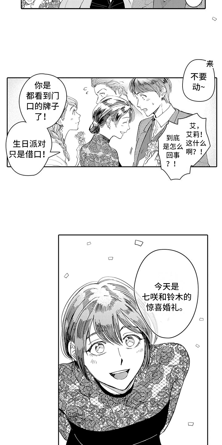 等待我的丈夫漫画,第17章：婚礼1图
