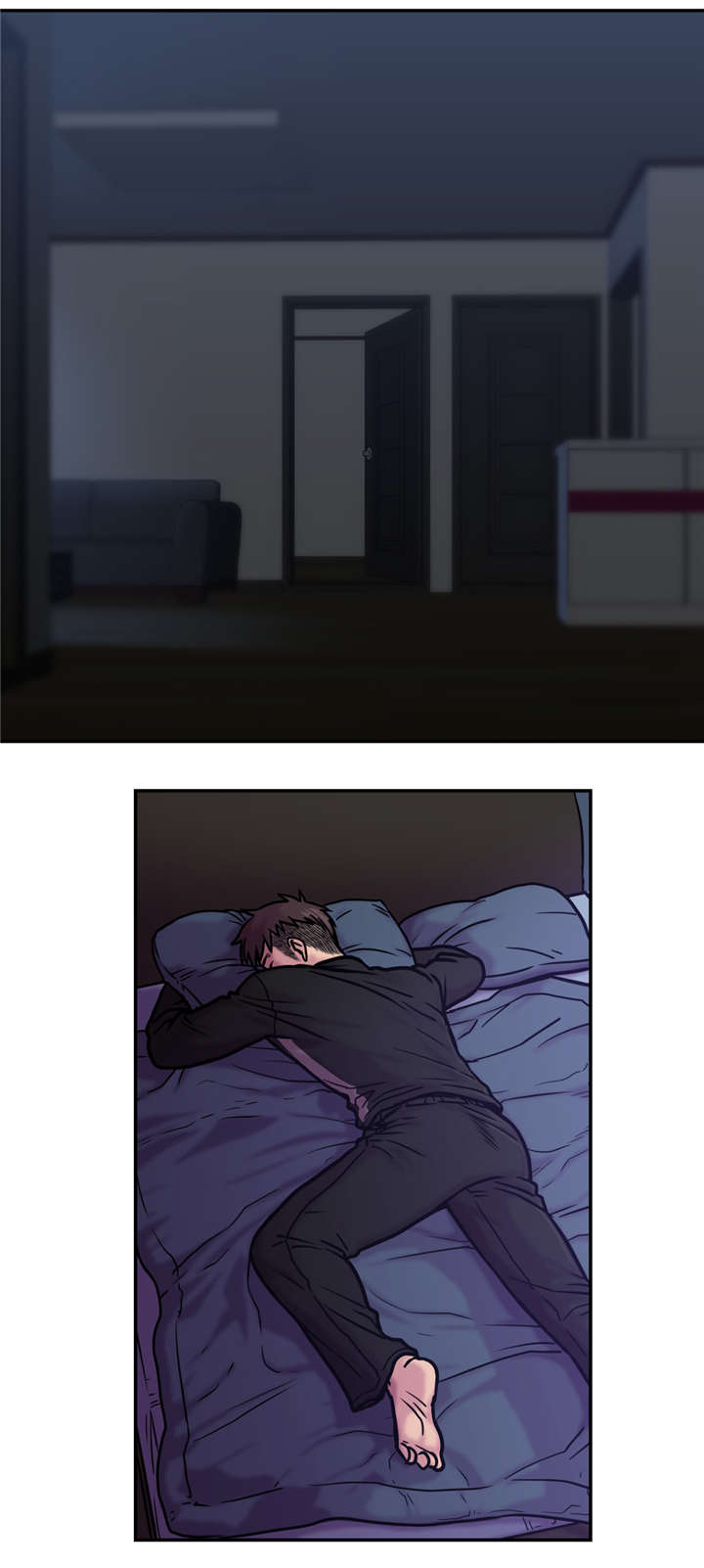 白灵漫画,第2章：睡不着3图