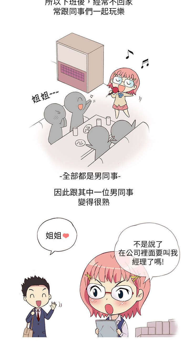 人生八十感怀的诗名句漫画,第3章：男同事（上）3图