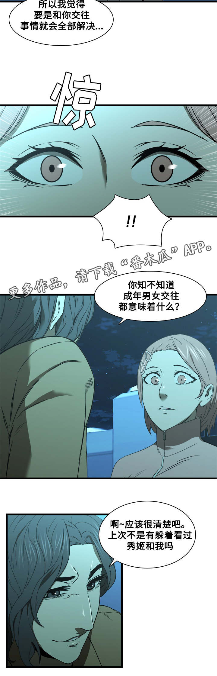 屋塔房漫画,第22章：交往5图