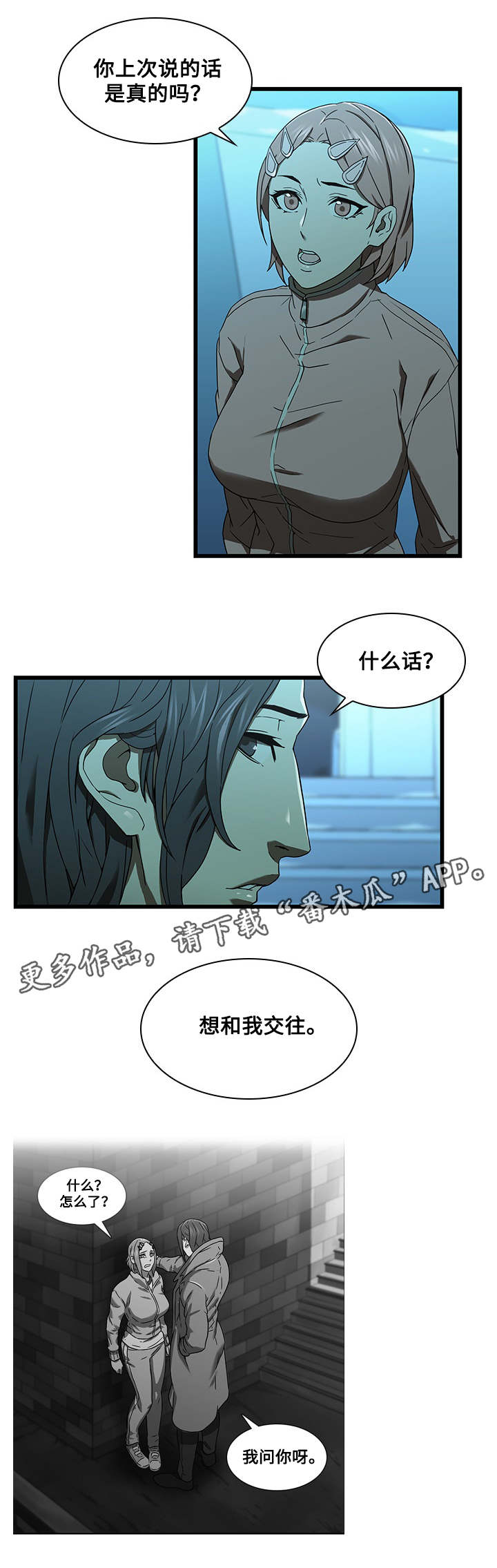 屋塔房漫画,第22章：交往2图