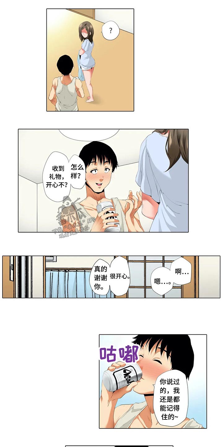 美容院店主漫画,第32章：礼物1图