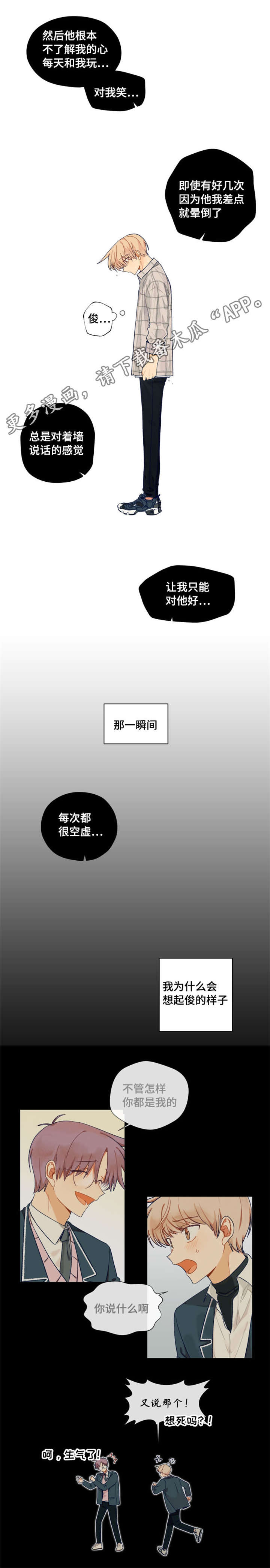 契约对象漫画,第30章：一厢情愿5图