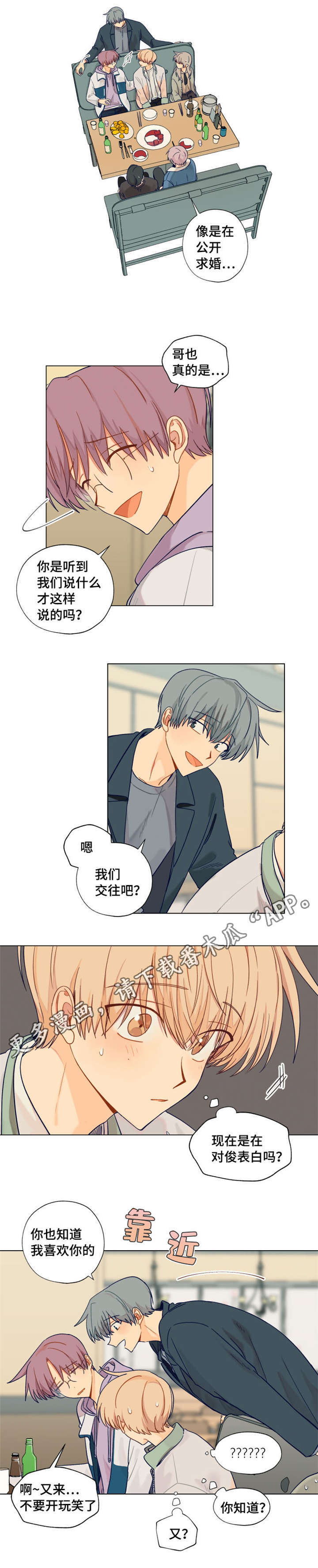 契约对象漫画,第11章：表白1图