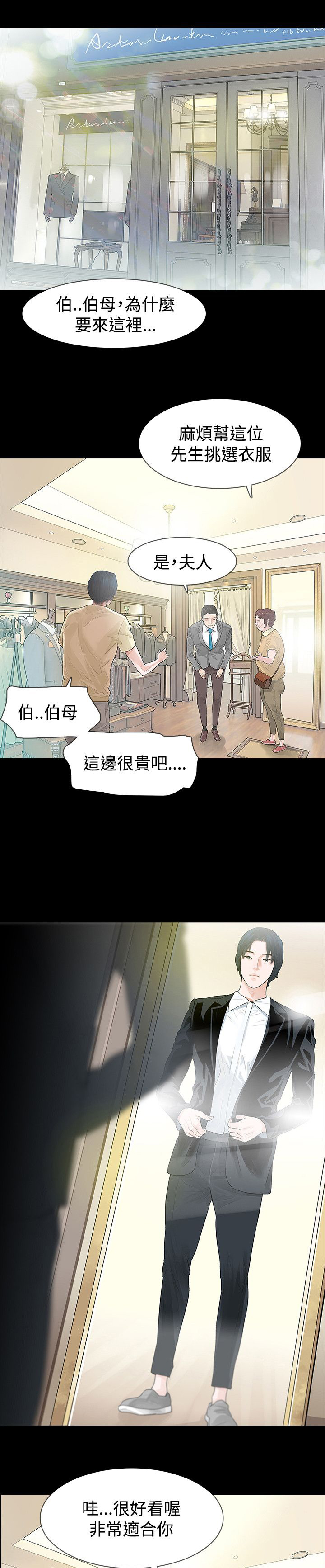 选择漫画,第58章：见伯母5图