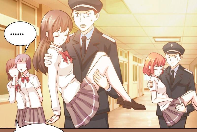 豪门小冤家漫画,第16章：全校惊动1图