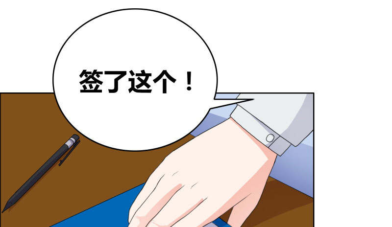 豪门小冤家小说漫画,第38章：签个卖身契5图