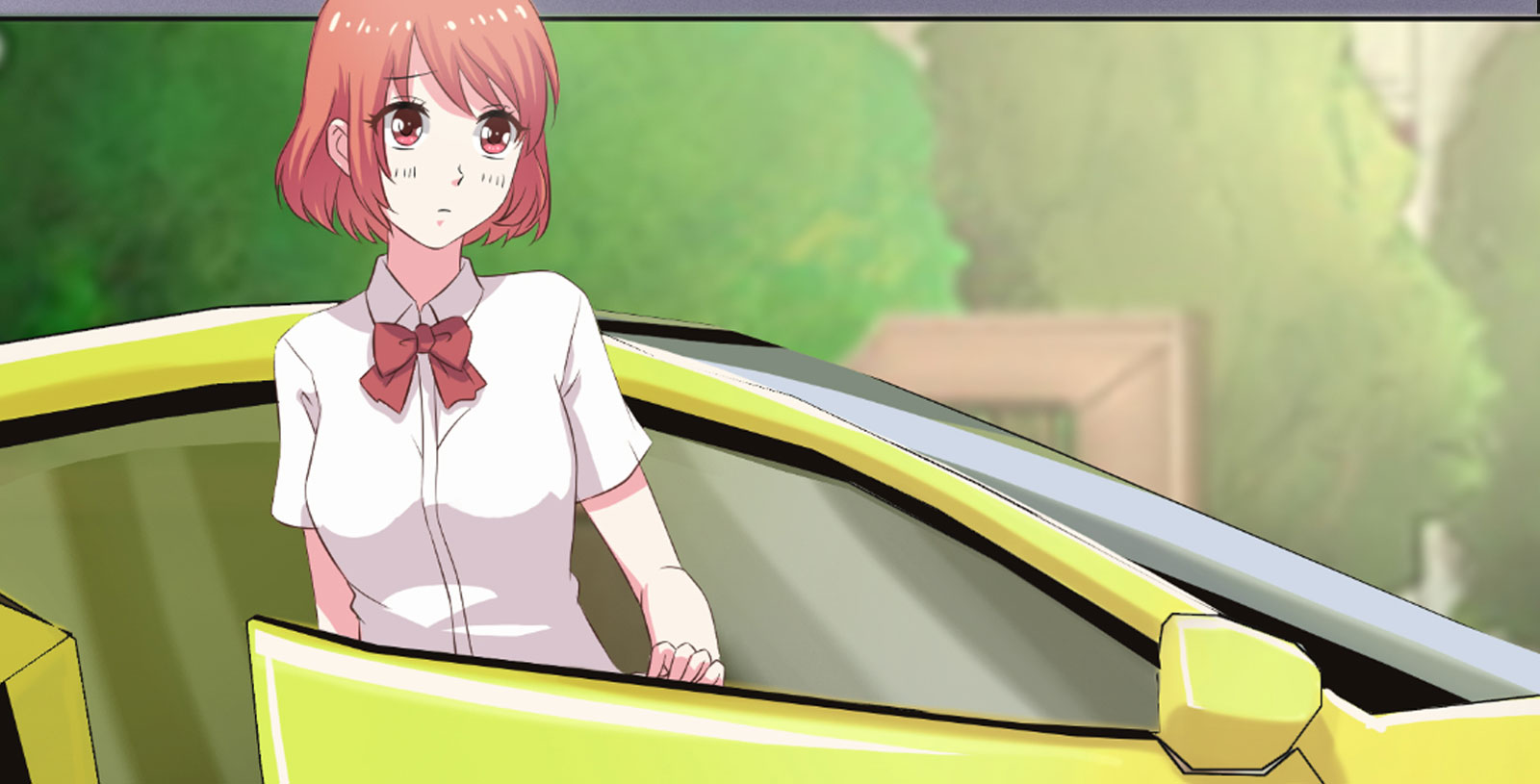 豪门小冤家漫画,第11章：我送你上学3图